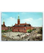 Vintage Town Hall Square Danish Copenhagen Denmark Postcard - $129.82 MXN Vintage Town Hall Square Danish Copenhagen Denmark Postcard - $129.82 MXN