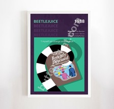 Beetlejuice (1988) Minimalistic Film Poster - £11.85 GBP+