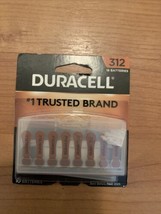 1x 16 Count Duracell Hearing Aid Batteries Size 312  - £18.58 GBP