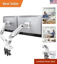 Dual Monitor Stand - Full Adjustable Monitor Desk Mount Swivel Vesa Brac... - $124.65