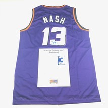 Steve Nash Signed Jersey PSA/DNA Auto Grade 10 LOA Phoenix Suns Autographed - £632.12 GBP