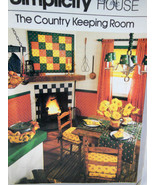 Simplicity House 113 Pattern Country Keeping Room Curtains Cushions Napk... - $6.77 CAD