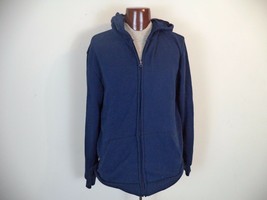 Men&#39;s Blue Hype Sweatshirt Hoodie. Large. 100% Polyester. Long Sleeve. - $11.88