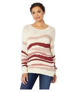 $99 Vince Camuto Long Sleeve Variegated Jersey Stripes Sweater Size Medi... - $191.43 MXN