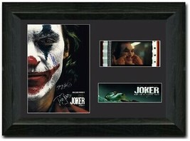 Joker 35 mm Cast Signed Film cell Display Stunning Joaquin Phoenix NEW S1 - £13.88 GBP