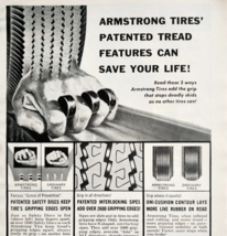 1960 Armstrong Tires Automotive Advertisement Automobilia Supply Vintage... - $19.99