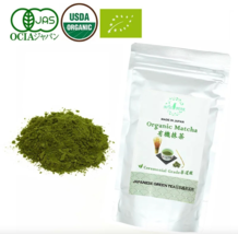 Ceremonial Grade Organic Matcha Powder(Mega Size100g)-Japanese Premium Green Tea - £28.41 GBP