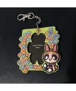 PowerPuff Girls BLOSSOM Vintage Plastic Photo Keychain Cartoon Network 2... - $17.71 CAD