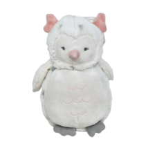 CARTER&#39;S 66976 WHITE + PINK BABY OWL STUFFED ANIMAL PLUSH TOY SOFT 2015 - £51.84 GBP