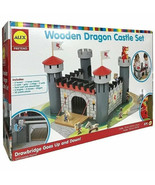 Alex Wooden Dragon Castle Set, 55 Pieces - $75.44 CAD