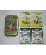 (1) Pokemon (Empty)Tin (1) Art Card (Furcoco) (1) Sticker Sheet (2) Code... - €8,52 EUR