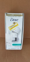 Dove Refillable Deodorant Stainless Steel Case + 1 Refill Sensitive Hypo... - $12.16