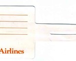 National Airlines &amp; Planters Nuts Plastic Luggage Tag  - $17.80