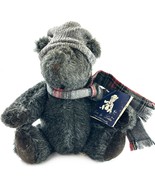 Vintage 1984 Bears by Letitia Oswald Jr. Teddy Bear Hat Scarf Tag Kentuc... - $39.95