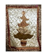 Cracker Barrel Season Of Glory Holiday Quilt Bejeweled Christmas Tree 60x50 - $406.24 MXN