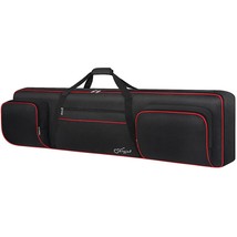 88 Key Keyboard Case Soft (Interior: 53.5&quot;X13.8&quot;X6.8&quot;), Padded Piano Cas... - $73.99