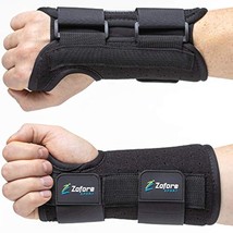 Carpal Tunnel Wrist Brace Support With 2 Straps And Metal Splint Stabilizer - He - $25.99