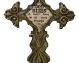 Rustic Southwestern Fleur De Lis Scrollwork God Bless A Friend Loves Wal... - $28.99