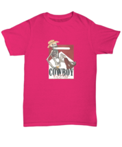 Funny TShirt Cowboy Killers Pink-U-Tee  - £16.74 GBP