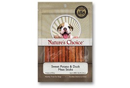 Loving Pets Meat Sticks Dog Treats Duck &amp; Sweet Potato 1ea/2 oz - £3.12 GBP