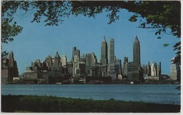 New York,NY Lower Manhattan From Governors Island  Postmarked 1953 (A4) - £4.31 GBP