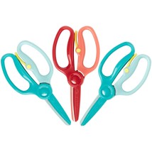 Fiskars Kids Scissors, Training Toddler Scissors, 3 Pack, Green and Red - $14.99