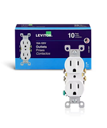 15 Amp 125 V Duplex Outlet/Receptacle, White (10-Pack) 5320-WMP - $11.64