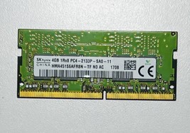 SK Hynix 4GB 1Rx8 PC4-2133P-SA0-11 DDR4 RAM Laptop Memory TESTED LOT OF 3 - $369.07 MXN