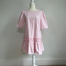 Anthropologie HD in Paris Eden Poplin Dress Pink Small - $750.65 MXN