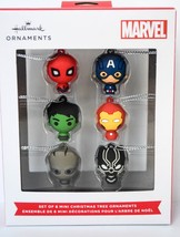 Hallmark - Marvel Avengers Set of 6 Miniature  2023 Keepsake Ornament - £17.20 GBP