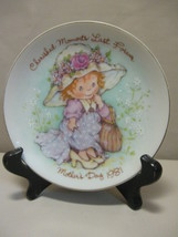 Cherished Moments Last Forever Mother&#39;s Day Plate Avon 1981 - $6.95