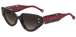 Carolina Herrera HER-0221/G/S Sunglasses Sun Glasses Havanred O63 Authentic New - £177.10 GBP