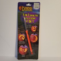 Pumpkin Masters 4 in 1 Carving Tool Knife Pumpkin Halloween Saw Edge - £4.69 GBP