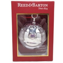 The 2007 Holly Bell by Reed &amp; Barton Silver Plated Christmas Ornament - £71.06 GBP