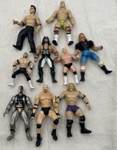 WWE Wrestling Wrestlers Wrestler Action Figure Collection Lot Of 9 BCA - £26.53 GBP