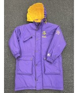 Pro Line Starter Coat Minnesota Vikings Mens XL Purple Parka Hooded Snap... - $599.00
