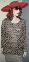 Vintage Ladies WOMEN&#39;S CHARICE Long Sleeve Sweater Top Sz 36/92cm - $24.99