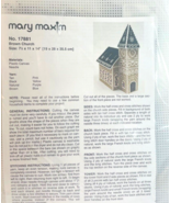 Cross Needle Stitch Plastic Canvas Kit No. 17881 &quot;Brown Church&quot; MARY MAXIM - $31.13 CAD
