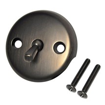 DANCO Overflow Plate with Trip Lever, Oil Rubbed Bronze, 1-Pack (89472) ... - £23.62 GBP