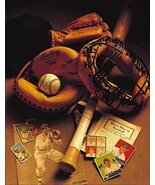 Baseball - Poster by Michael Harrison (22 x 28) - $17.77
