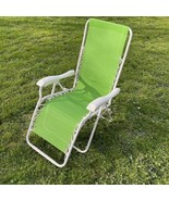 Relaxation Zero Gravity Lounge Chair Green Beach Lawn - Preowned - €38,24 EUR