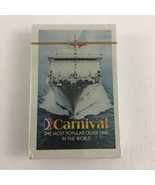 Carnival Cruise Lines Collectible Playing Cards Deck Ship New Sealed Vin... - $14.80