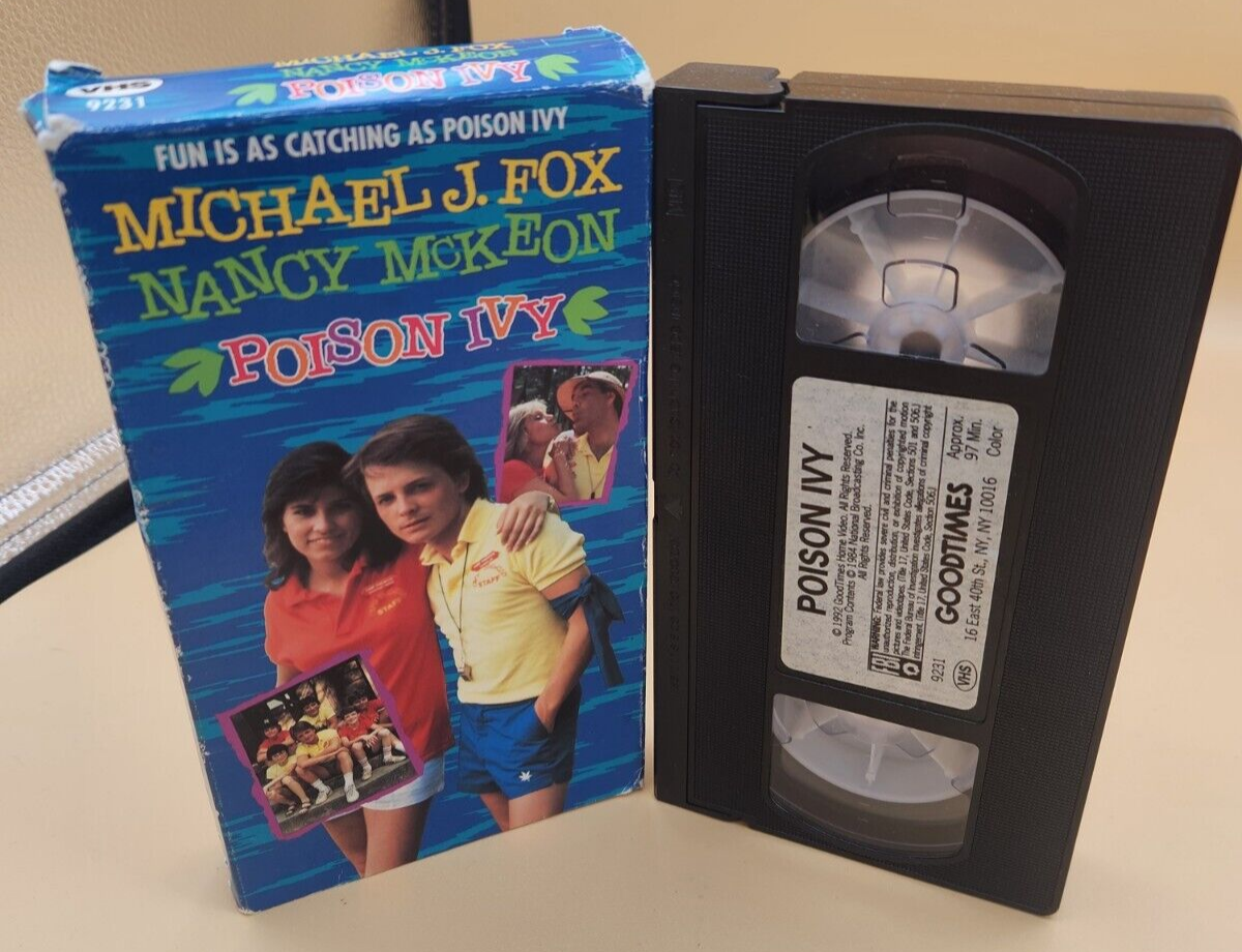 Primary image for POISON IVY VHS michael j fox nancy mckeon cult movie 1992 good times home video