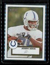 2006 Topps Heritage Rookie Football Card #61 Joseph Addai Indianapolis Colts - £6.61 GBP