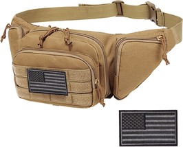 Concealed Pistol Fanny Pack ，Tactical Waist Bag Carry Gun Holster, 1 Pack Tan - $44.96