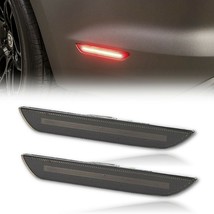 LED Smoked Red Rear Sidemarker Smoke Light Lens Pair For 15-16-17 Ford Mustang - £78.63 GBP