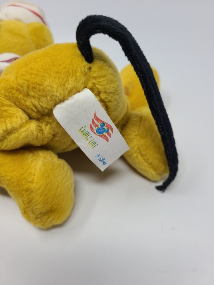 Disney Cruise Line 9" Pluto Sailor Plush Bean Bag Dog Item image 6