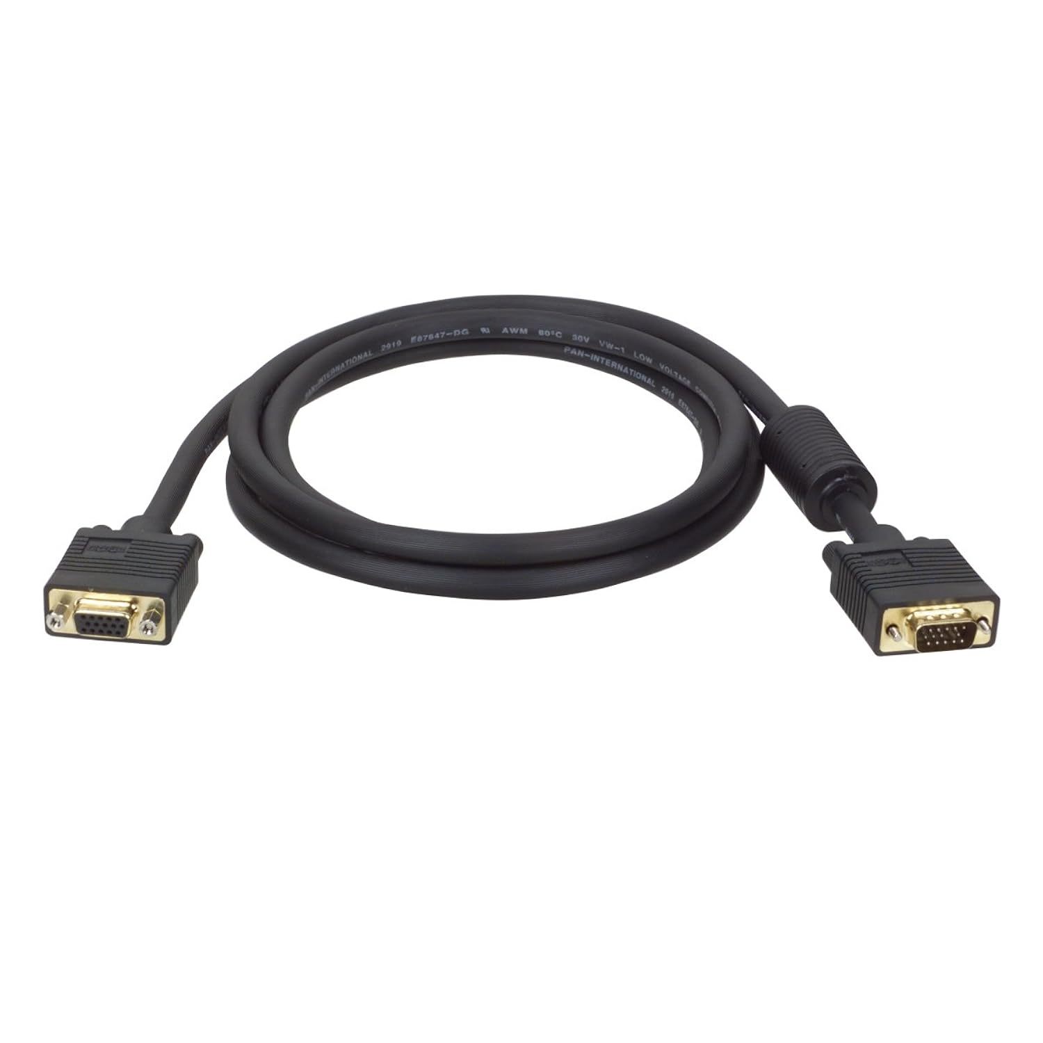Tripp Lite VGA Monitor Extension Cable RGB Coax High Resolution M/F, 2048 x 1536 - $38.99