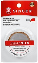 Singer Instant Bond Double Sided Fabric Tape .75&quot;X15&#39; - £11.66 GBP