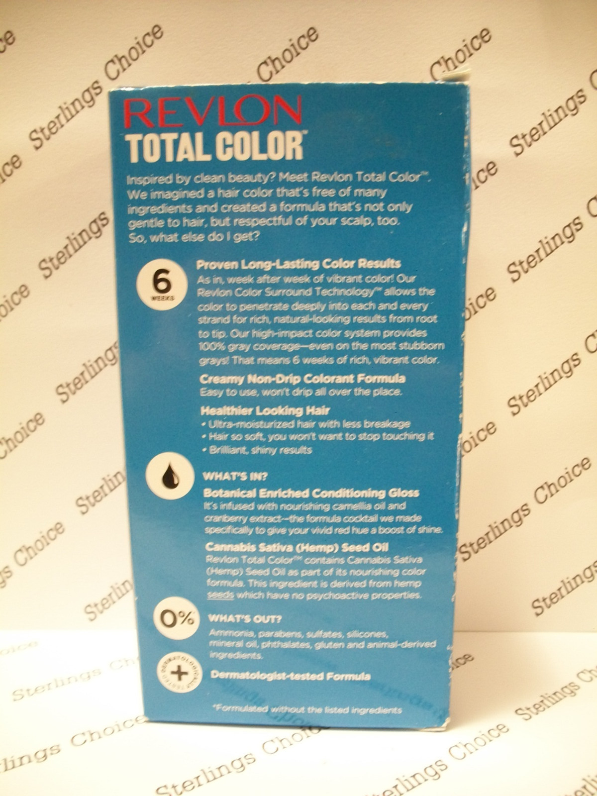Revlon Total Color Permanent Hair Color #48BV Burgundy Item image 2